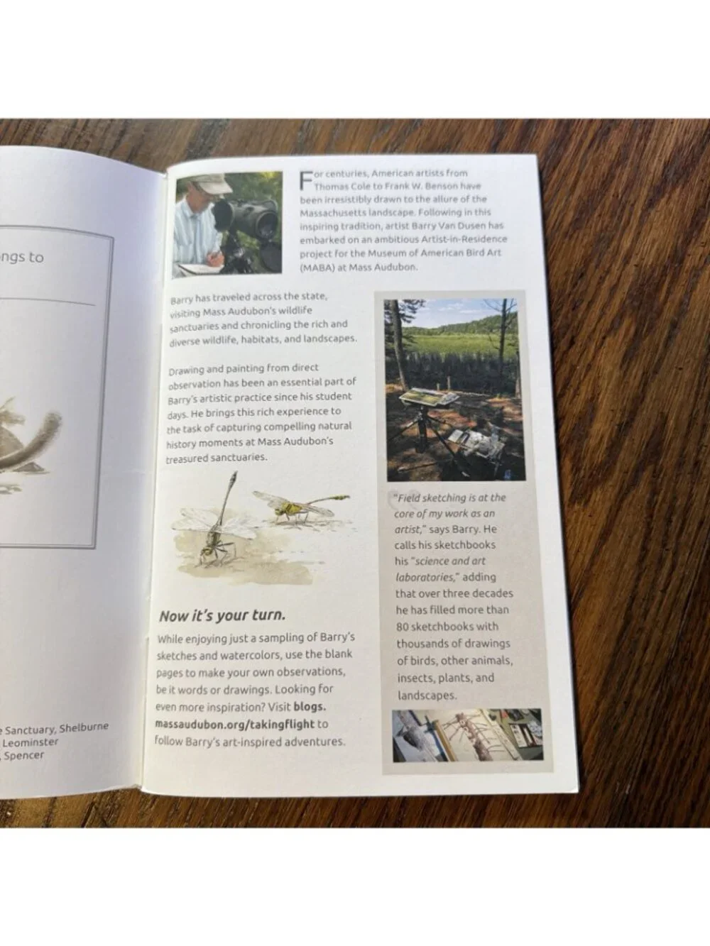 Mass‎ Audubon Field Journal
